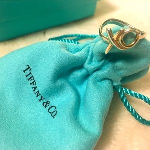 Authentic Tiffany & Co. Paloma Picasso XO Kiss Hugs Wavy Silver